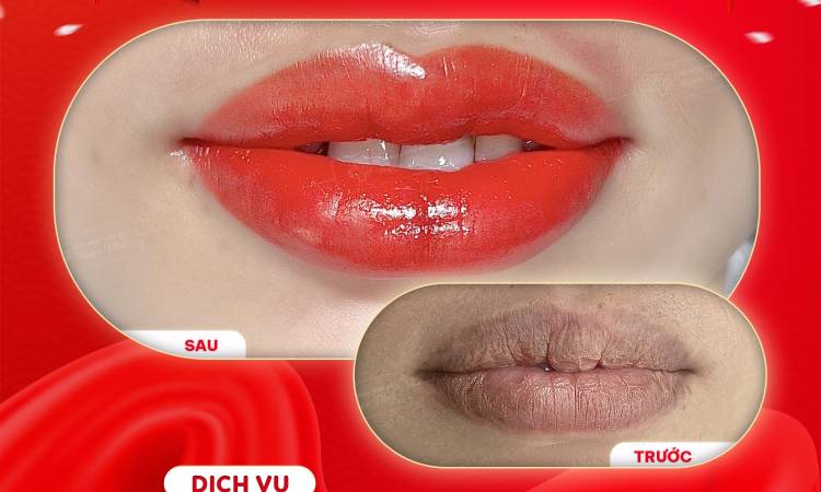 Phun môi màu đỏ cam và Xu hướng làm đẹp 2024