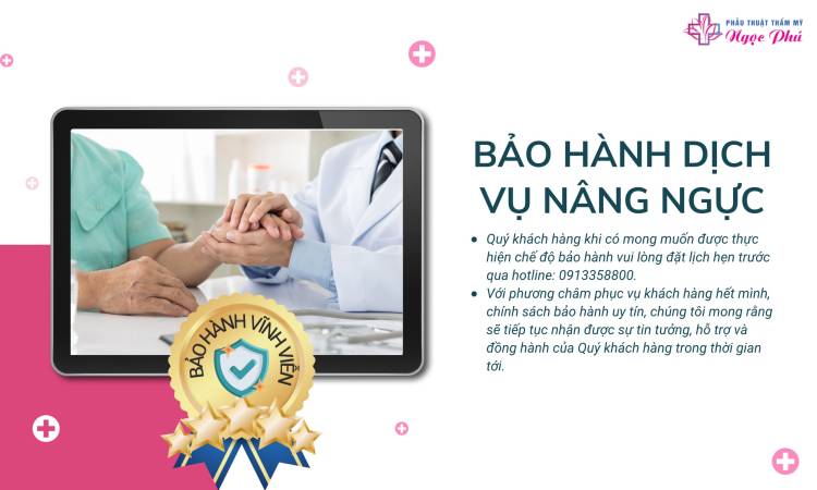 Chính sách bảo hành Nâng ngực