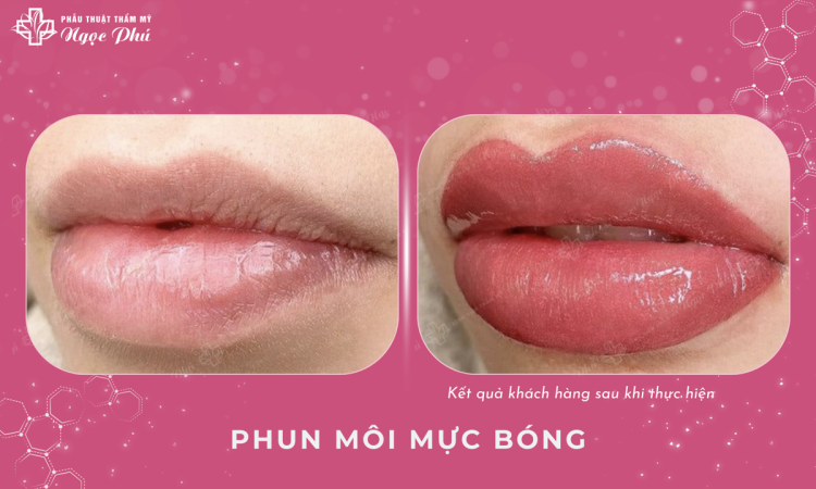 Phun Môi Pha Lê